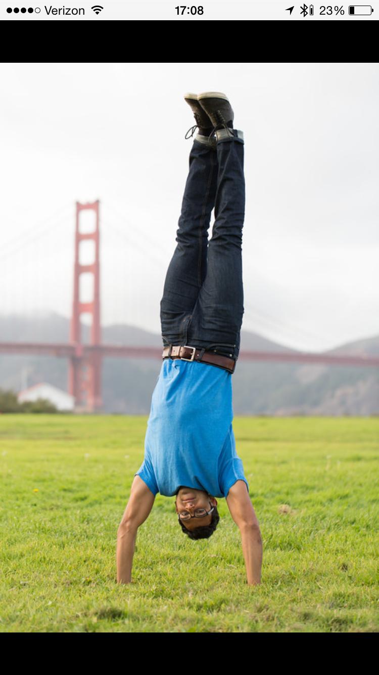 A 60 second handstand